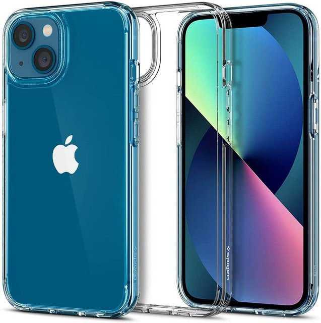 Spigen Ultra Hybrid Schutzhülle für Apple iPhone 13 in Transparent - Bild 1