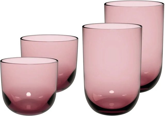 Villeroy & Boch like. by Like Glass Trinkgläser-Set 4-teilig in Purple/Multicolour - Bild 1