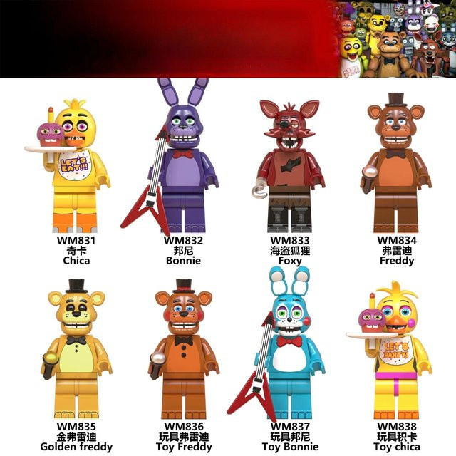 Yiran toy 1 FNAF Actionfiguren 8-teiliges Set - Bild 1