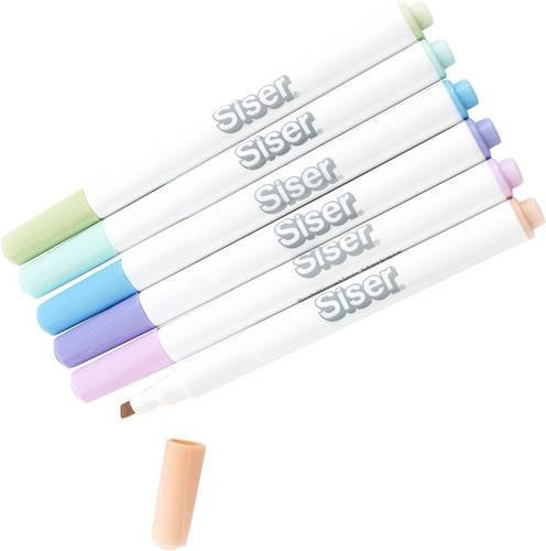 Siser Sublimationsmarker Pastel Pack mit permanenten Tinten in Mehrfarbig - Bild 1