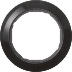 Berker Rahmen 1-fach Schwarz 138201 - Bild 1