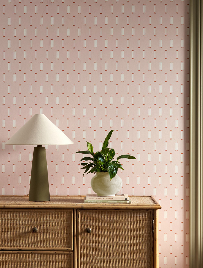 Scion Tapete Matchsticks in Blush Pink - Bild 1