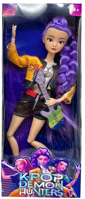 K-Pop Demon Hunters Rumi Mira Zoi Charakter Vinyl Maske Figur, Blau, ab 14 Jahren - Bild 1