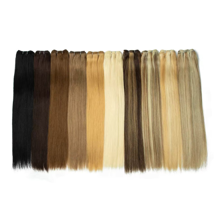 Echthaar-Bündel für Damen, Braun, Brasilianisches Haar - Bild 2
