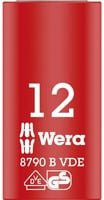 Wera Zyklop Steckschlüssel-Einsatz 12mm 3/8 Zoll in Rot und Gelb - Bild 1