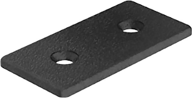 Fath Abdeckkappe Item System für Aluprofile 80x40 mm in Schwarz mit Zinkbeschichtung und Schraubbefestigung - Bild 1