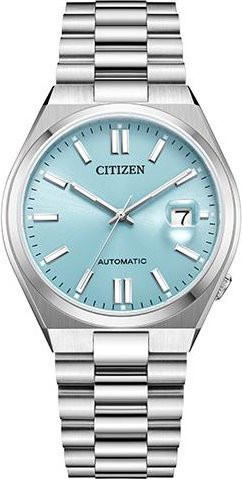 Citizen Armbanduhr, Automatik, Edelstahl, blau, 40 mm, Unisex - Bild 1