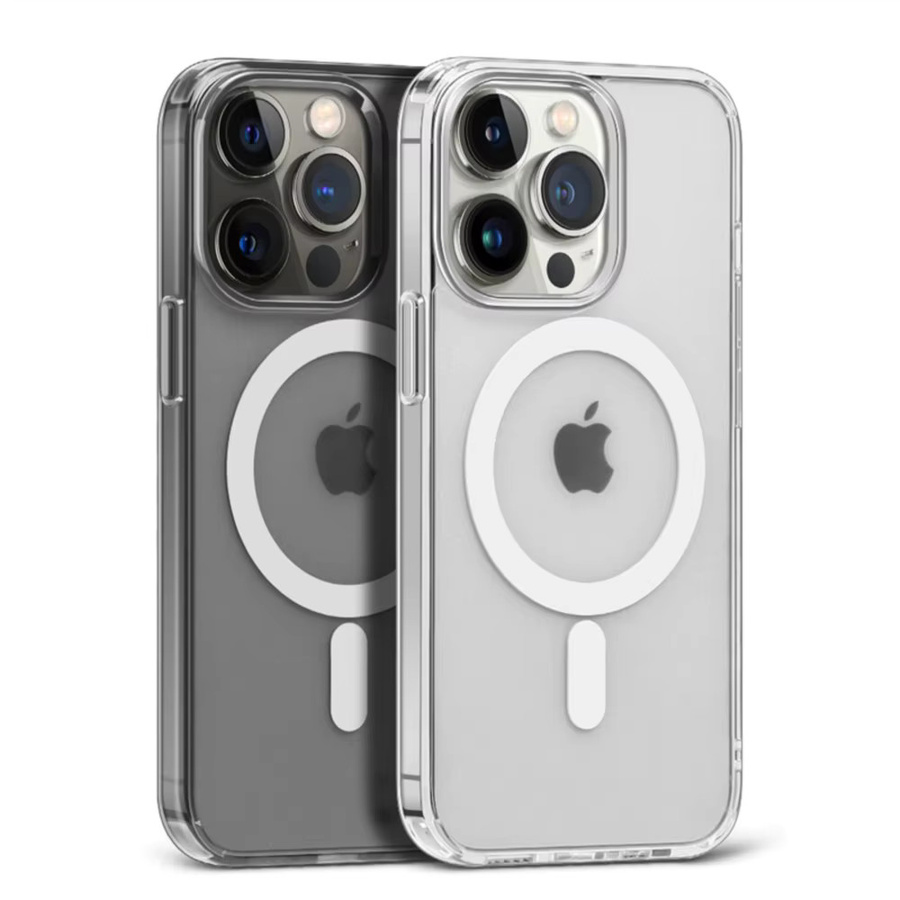 Transparente magnetische TPU Schutzhülle für iPhone 11 bis iPhone 18 Pro Max Air und 16E/17E sturzsicher - Bild 2