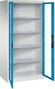 C+P Werkzeugschrank Acurado 7035/5012 in Grau und Blau, abschließbar, B/T/H: 195 x 93 x 60 cm - Bild 1
