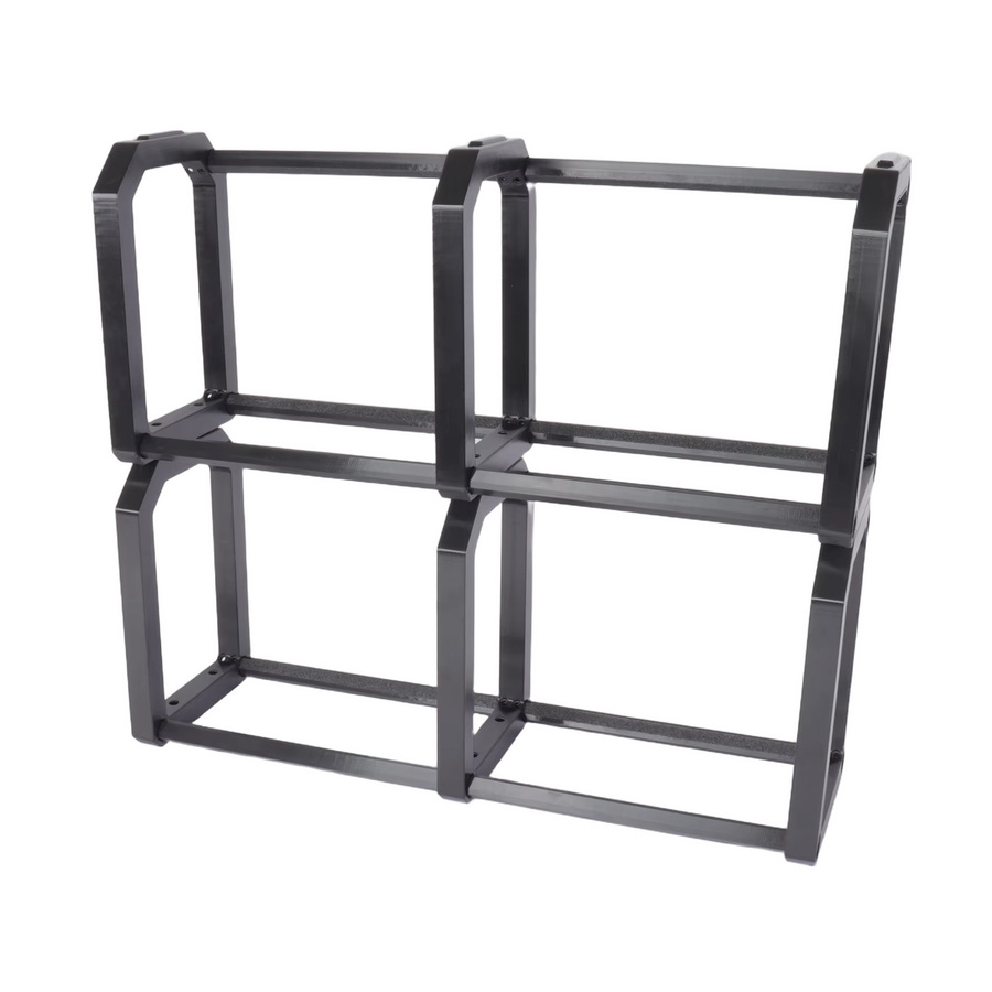 Blurolls DIY 3D-Drucker Filament-Organizer-Set V1 Modulares Aufbewahrungssystem mit PETG-Teilen und Filamentspulenhalter für Maker - Bild 4