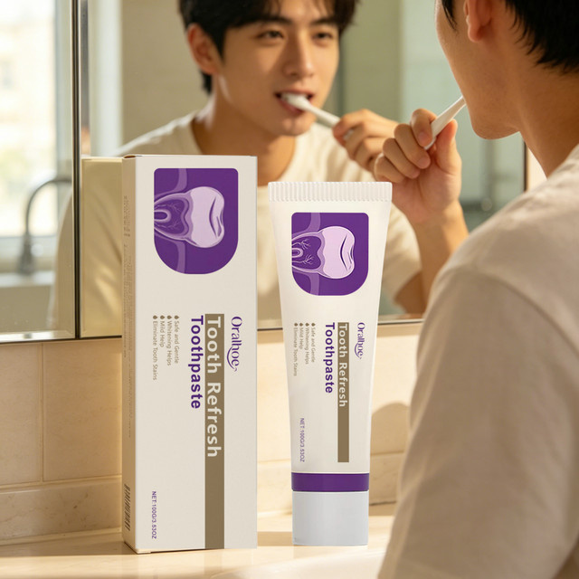 Oralhoe Whitening Zahnpasta mit Minzgeschmack, 100g - Bild 1
