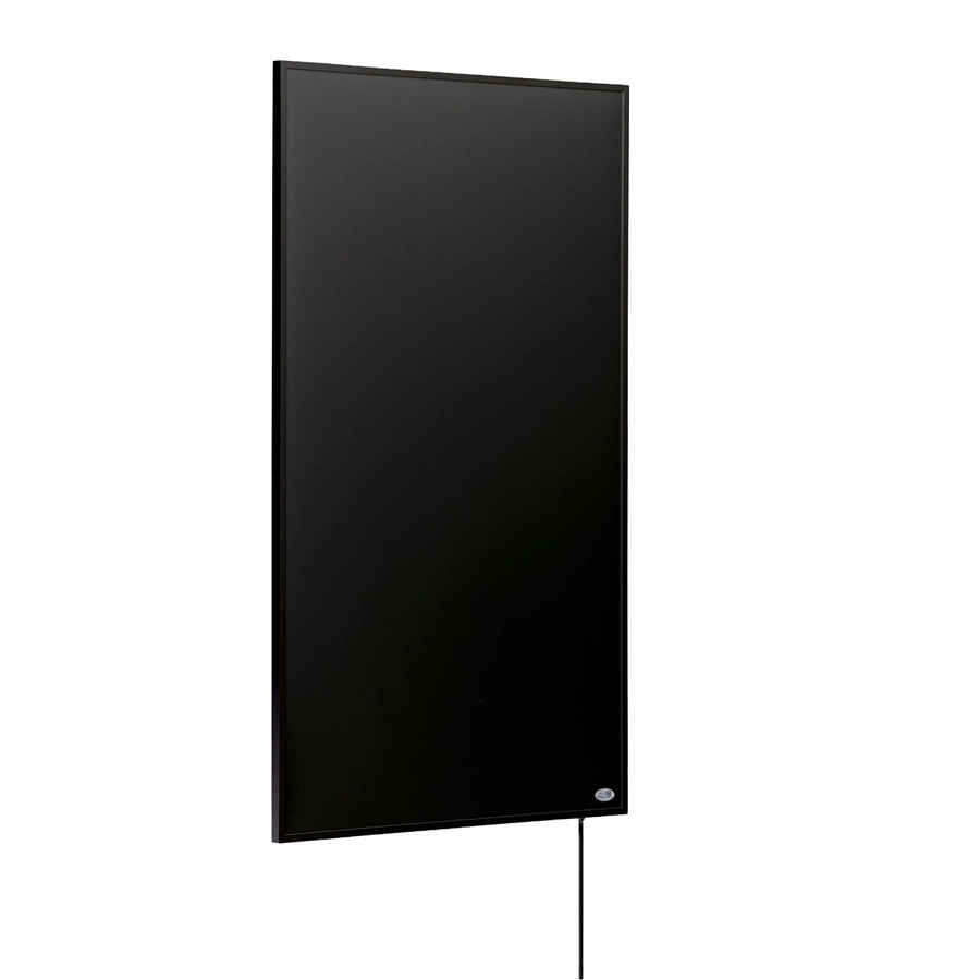 Könighaus Infrarotheizung Black Edition 800 W Schwarz mit Kabelausgang Hoch Rechts - Bild 2
