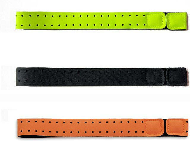 Fitcent Ersatzgurte für Herzfrequenzmesser in Schwarz, kompatibel mit OTF Coospo OT Burn OXSS LIVLOV Wahoo CYCPLUS NEWBOLER Magene - Bild 1