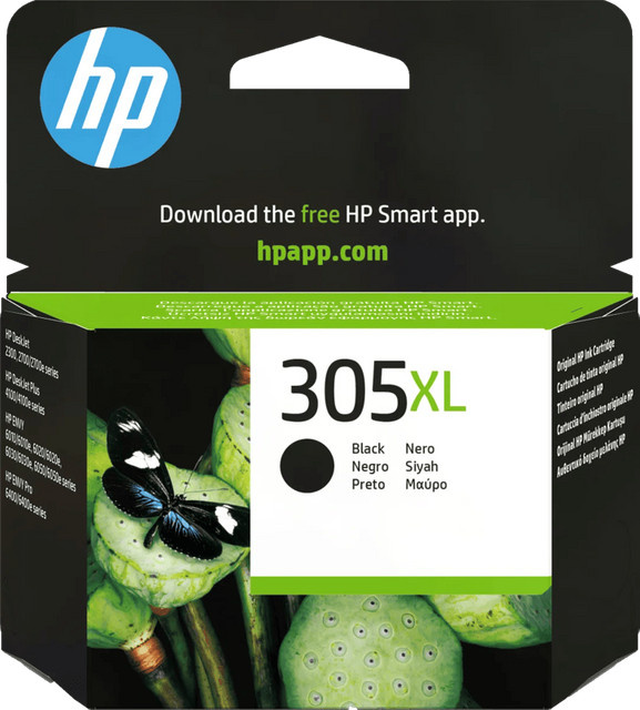 HP 305XL Tintenpatrone Schwarz für Inkjet-Drucker - Bild 1
