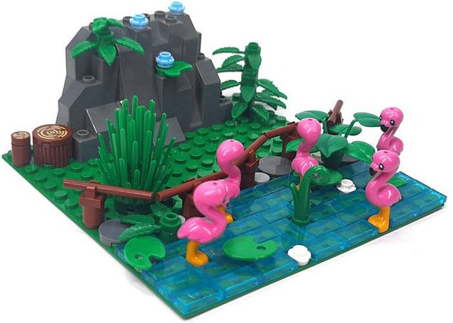 Yiran toy Schaf- & Pferdehof, Bausteine, Tiere, Bauernhof, ab 6 Jahren - Bild 1