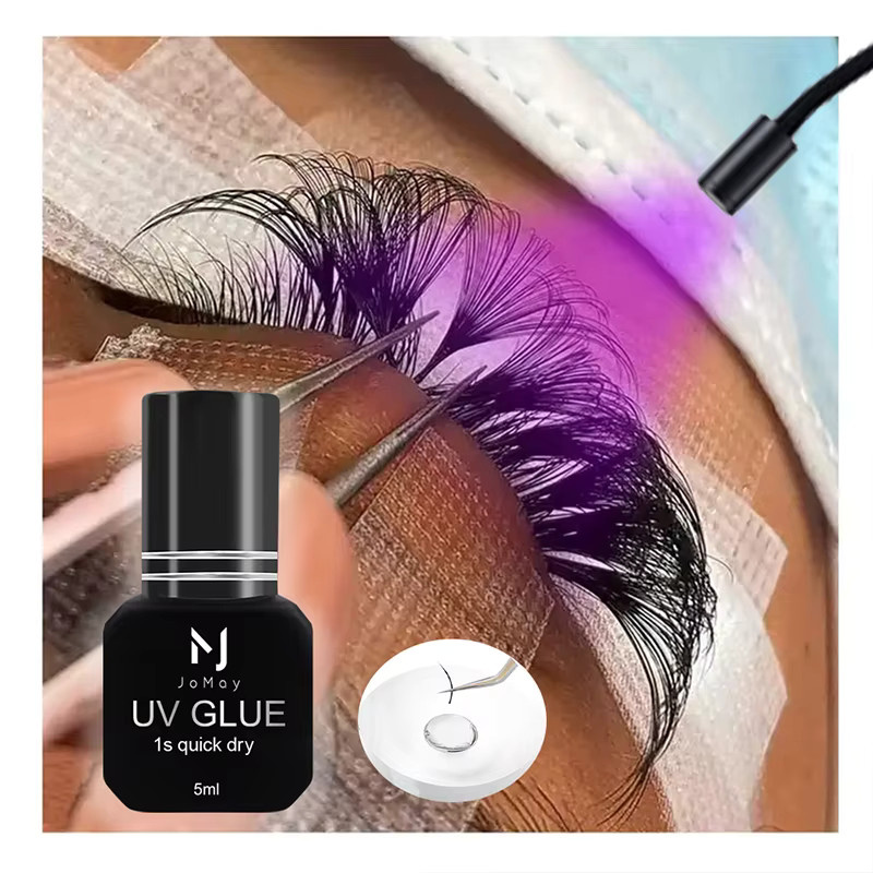 JOMAY Wimpernverlängerungskleber, 5 ml, Schwarz, wasserfest & ölresistent - Bild 5