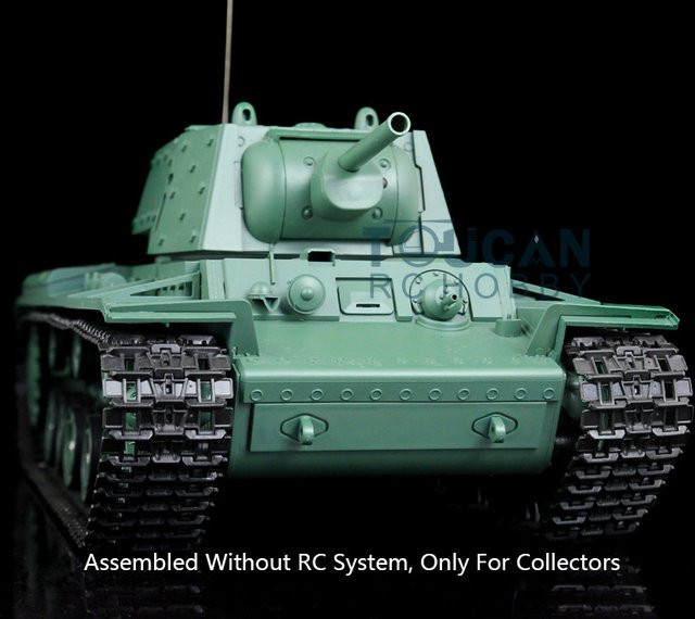 Heng Long Sowjetischer KV-1 Modell, statischer Panzer, 1:16, Kunststoff - Bild 1