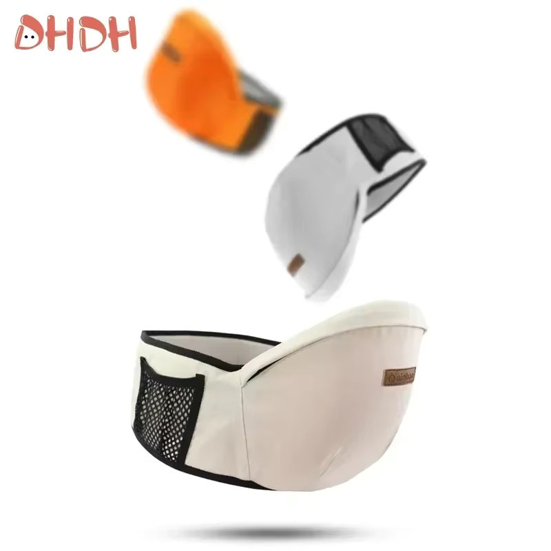 Ergonomische Babytrage mit Hüftsitz und Taillenhocker in Lila für Wanderungen und Reisen - Bild 2