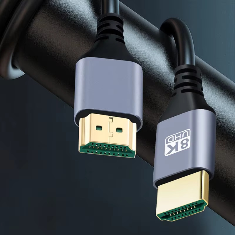 BSN HDMI 2.1 Ultra High Speed Kabel in Schwarz für 8K@60Hz und 4K@120Hz mit 48Gbps und HDR - Bild 3