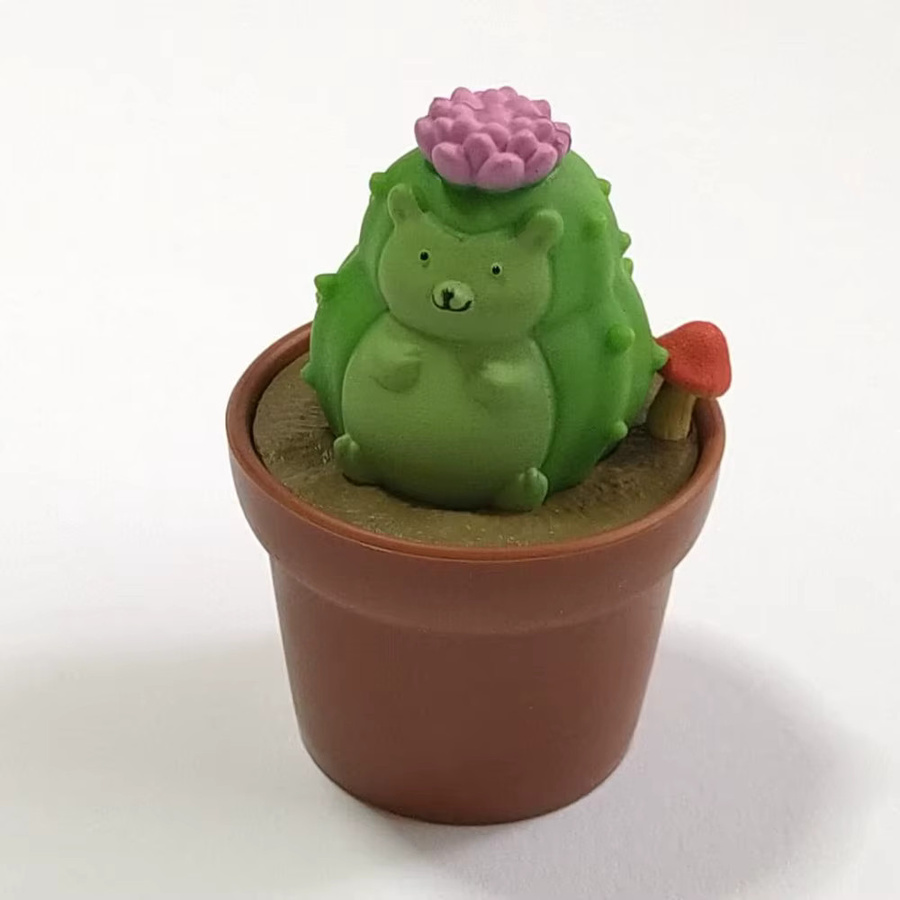 Bandai Kawaii Poteti Zoo Tier-Kaktus-Figur, Actionfigur, Einzelfigur - Bild 2