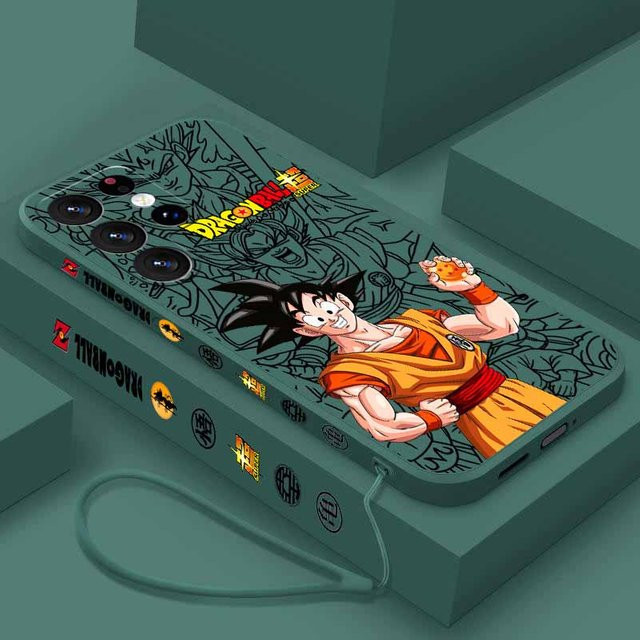 Dragon Ball Son Goku Handyhülle für Samsung Galaxy S26 S25 S24 S23 S22 S21 S20 Ultra Plus Lite Multicolor - Bild 1