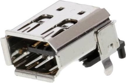 Molex 534620629 2.0 IO UPRT DIP SMT Steckverbinder in Silber - Bild 1