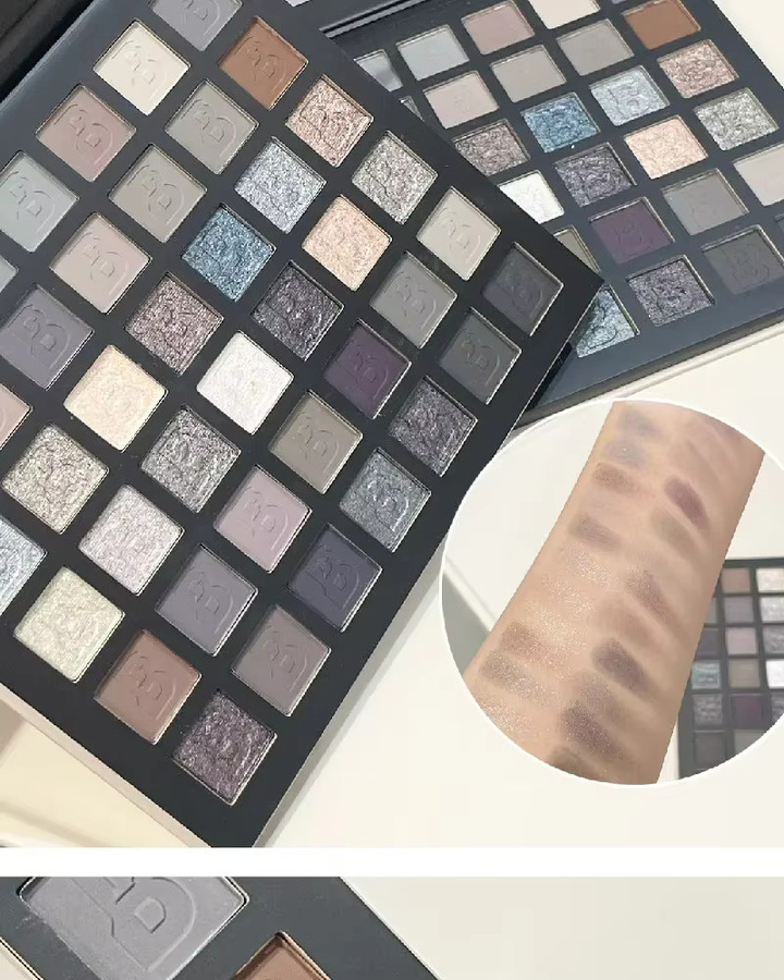 DIKALU Punk Smoky Lidschatten-Palette, 42 Farben, Matt, Unisex - Bild 3