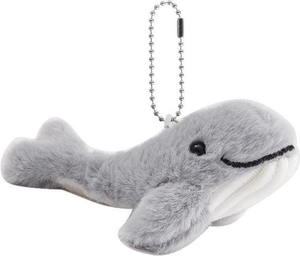 Wal Plüsch Schlüsselanhänger, grau, ab 3 Jahren - Bild 1