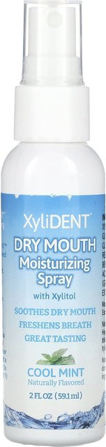 XyliDENT Feuchtigkeitsspray gegen Mundtrockenheit, Kühle Minze, 59,1 ml - Bild 1