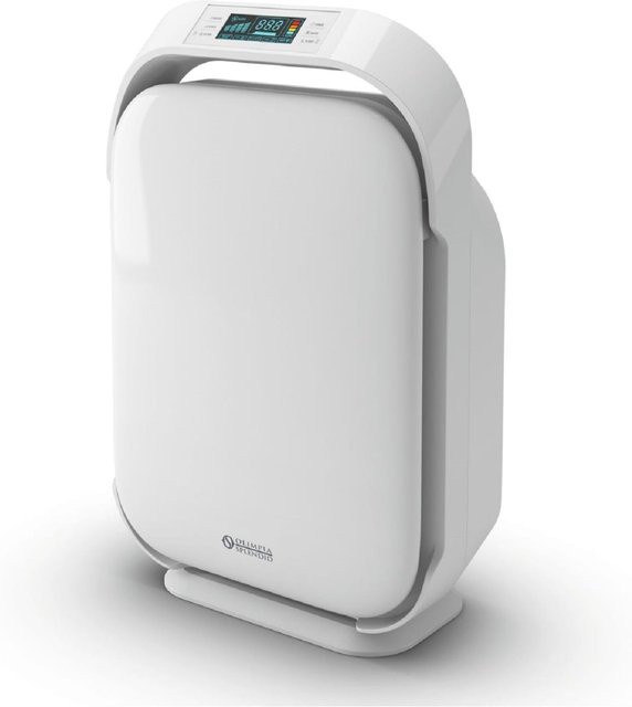 Olimpia Splendid Aura Absolute Luftreiniger mit HEPA-Filter, Air Quality Display und Smart Home Integration, Weiß - Bild 1