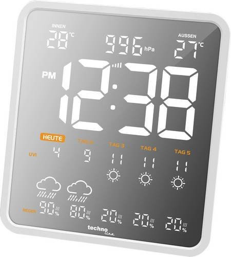 Techno Line WD3035 WLAN-Wetterstation in Weiß mit maximal einem Sensor - Bild 1