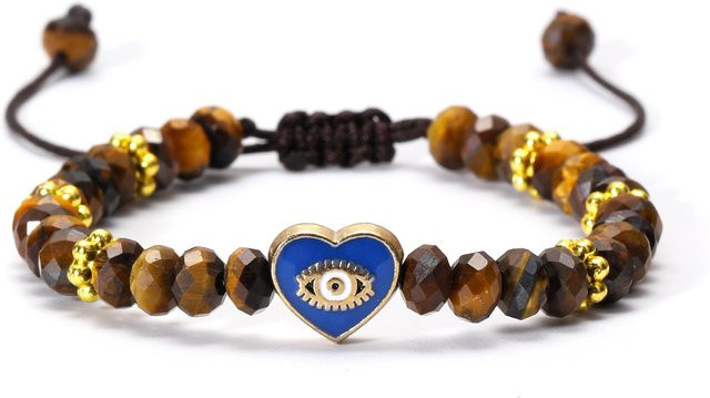 SANSWL Armband, Tigerauge, Bunt, Unisex - Bild 1