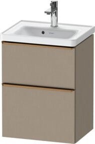 Duravit Waschtischunterschrank D-Neo beige B: 48,4 cm, T: 37,2 cm, H: 62,5 cm - Bild 1