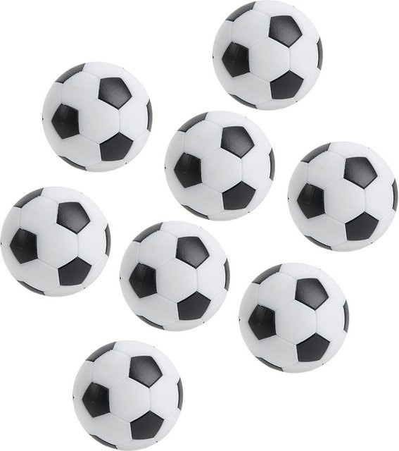 8 Stück Mini Tischfußballbälle, 32mm, weiß, Zubehör - Bild 1