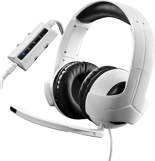 Thrustmaster Y-300CPX Universal Gaming-Headset Over-Ear mit USB und 3,5 mm Jack für PlayStation, Xbox und PC in Schwarz, Weiß oder Silber - Bild 1