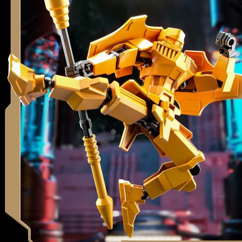Bandai Mehrgelenkiger Beweglicher Formwandler-Roboter, Actionfiguren, 13-teiliges Set - Bild 2