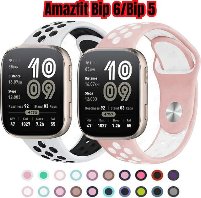 Uhrenarmband Silikon, 22 mm, Schwarz, Unisex - Bild 1