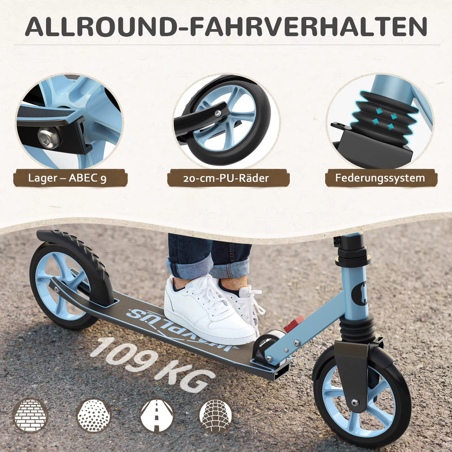 WAYPLUS Klapproller, ab 6 Jahre, Unisex - Bild 3