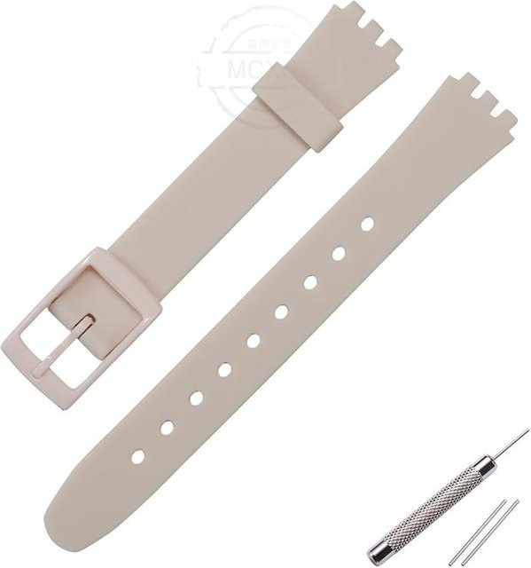 Uhrenarmband Silikon, 12mm, Damen - Bild 1