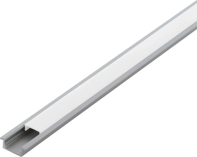 Eglo LED-Einbauprofil Diffuser aus Aluminium in Weiß, Länge: 1000 mm - Bild 1