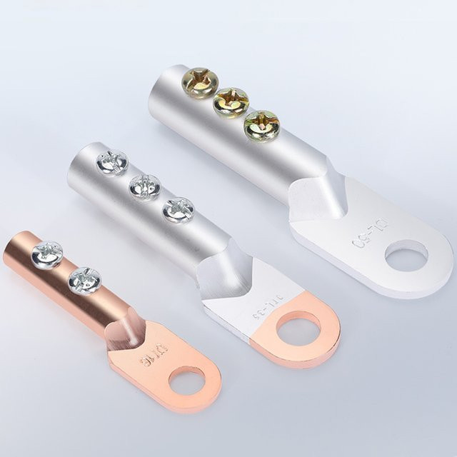 Kabelverbinder mit Schraubbefestigung als Kupfer-Aluminium-Übergangsklemme und Anschlussklemme für Kupfer- und Aluminiumdraht - Bild 1