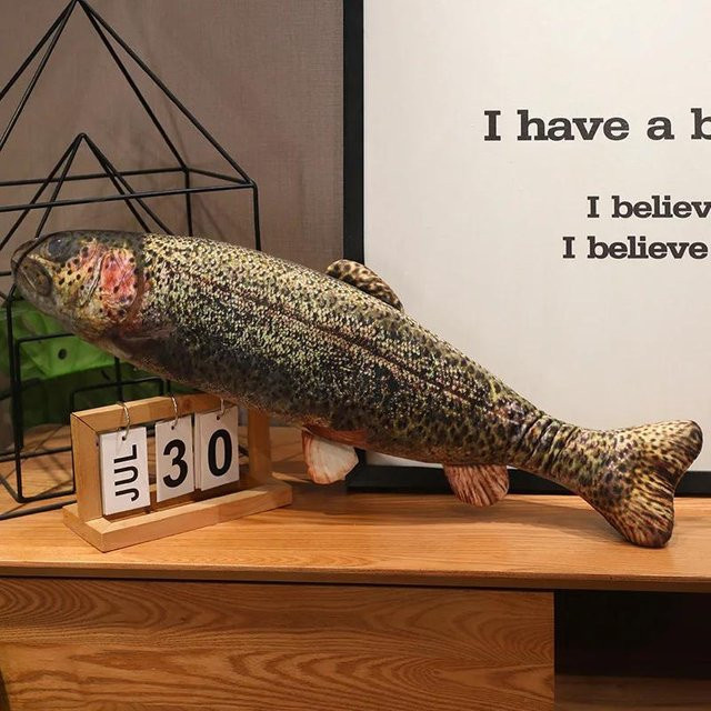 Yiran toy Fisch-Stofftier, Plüsch / Textil, Bunt / Mehrfarbig - Bild 1