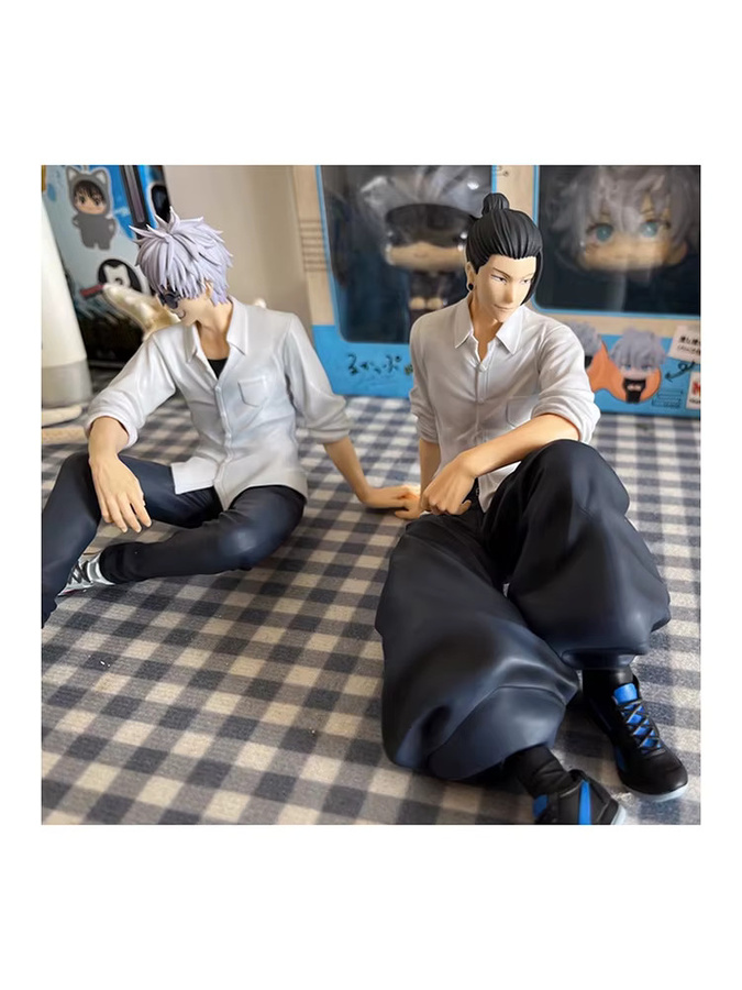 Bandai Jujutsu Kaisen Satoru Gojo & Geto Suguru Yumemirize Actionfigur, 10cm - Bild 5