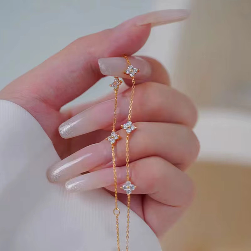 YUYAN Armband, 750 Gold, Zirkonia, Damen - Bild 1