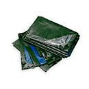 RAINEXO Abdeckplane aus PE, 150g/qm, B: 6 m, L: 10 m, grün/blau - Bild 2