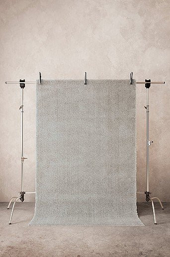 SOFTIE Florteppich Grau aus Polypropylen und Jute, rechteckig, schallabsorbierend - Bild 1