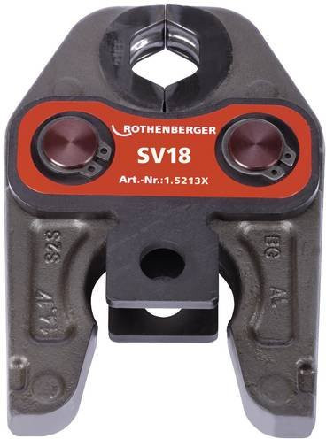 Rothenberger Standard Pressbacke SV 18 VARIO-PRESSBACKE aus Edelstahl mit axialer Schubkraft 32-34 kN (015213X) - Bild 1