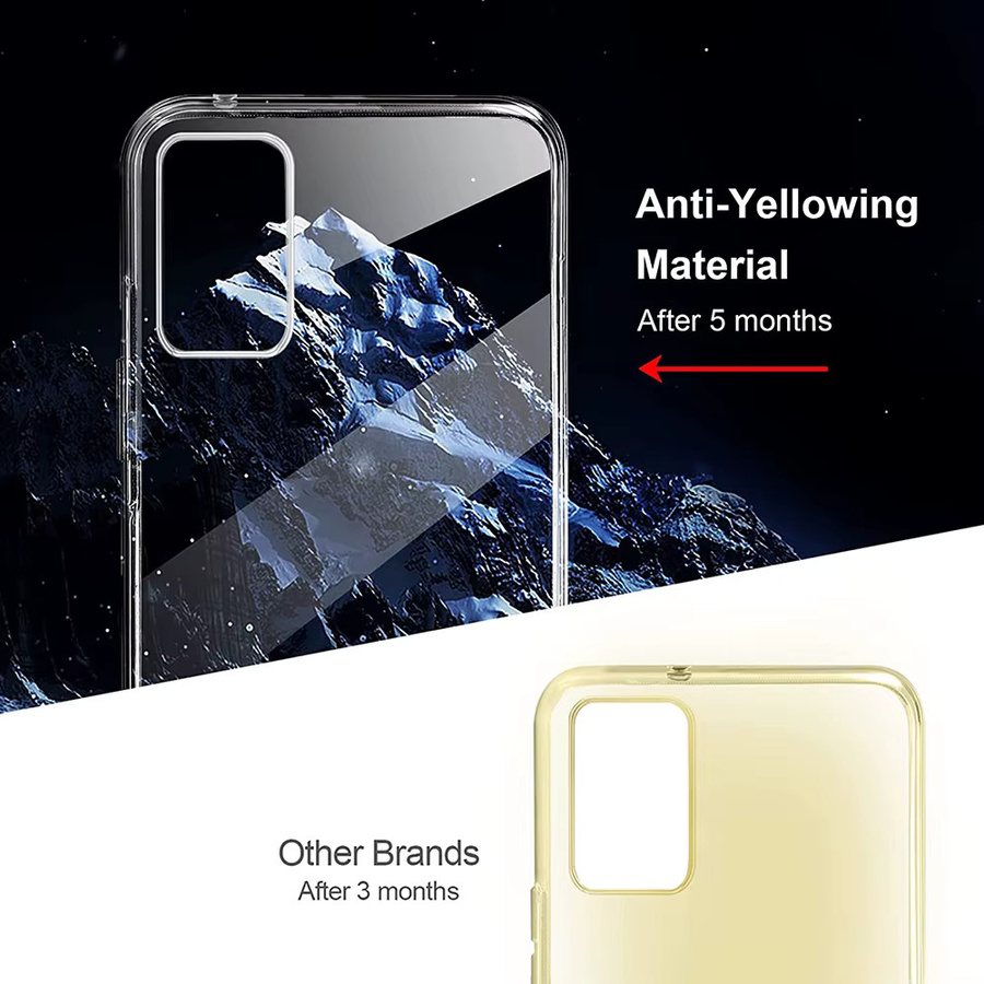 Transparente Handyhülle für Samsung Galaxy A73 A53 A33 A13 A01 A10 A20 A30 A40 A50 A11 A72 A52 A42 A32 A22 A12 A23 4G 5G - Bild 4