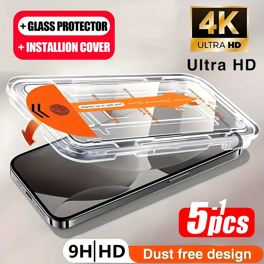 Samsung Gehärtetes Glas Screen Protector mit Fingerprint Entsperrung, Transparent, für S25, S24 Ultra, S23, S22 Plus, FE, A56, A55, A54, A36, A26, A16 - Bild 4