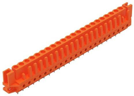 WAGO 232-182/047-000 Federleiste in Orange, 10 Stück - Bild 1